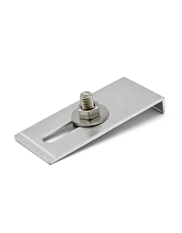 Mounting clamps for I'M SOLAR triangle