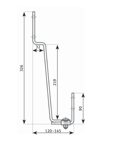I'M SOLAR hook for flat roof tile | Alma Solar® Nr. 1 of online solar panels I'M SOLAR hook for flat roof tile | Alma Solar® Nr. 1 of online solar panels