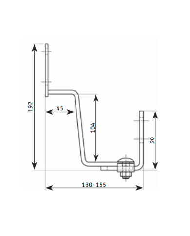 I'M SOLAR hook for all tiles types adjustable | Alma Solar® Nr. 1 of online solar panels I'M SOLAR hook for all tiles types adjustable | Alma Solar® Nr. 1 of online solar panels