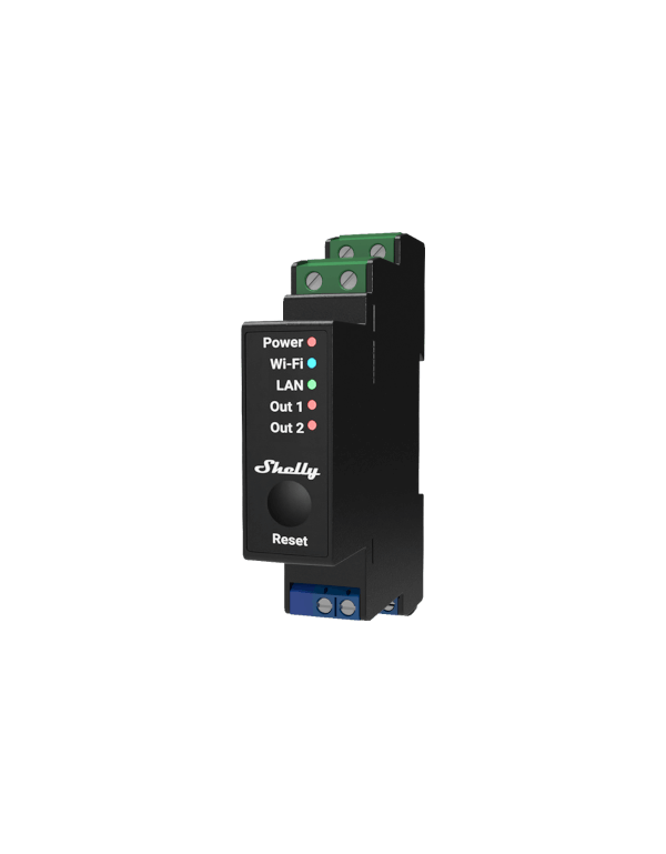 SOCONNECTED Shelly smart switch/relay 2 inputs 16A