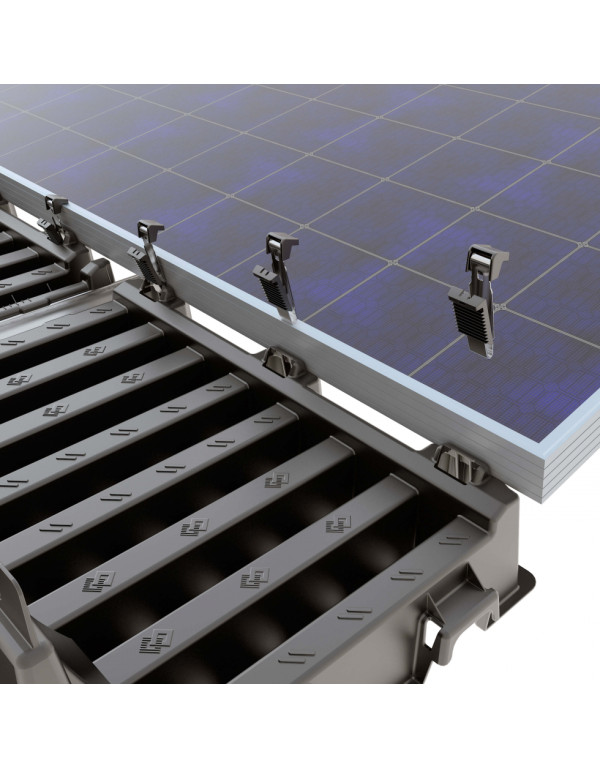 Rail for horizontal installation for Falx system 1523mm | Alma Solar® Nr. 1 of online solar panels Rail for horizontal installation for Falx system 1523mm | Alma Solar® Nr. 1 of online solar panels