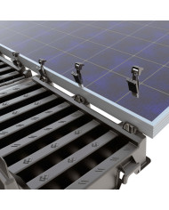 Rail for horizontal installation for Falx system 1523mm | Alma Solar® Nr. 1 of online solar panels Rail for horizontal installation for Falx system 1523mm | Alma Solar® Nr. 1 of online solar panels