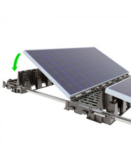 Rail for horizontal installation for Falx system 1523mm | Alma Solar® Nr. 1 of online solar panels Rail for horizontal installation for Falx system 1523mm | Alma Solar® Nr. 1 of online solar panels