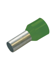 Haupa 270038 Insulated ferrules 6 mm² color series I, French, length 12 mm, green Haupa 270038 Insulated ferrules 6 mm² color series I, French, length 12 mm, green
