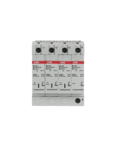 ABB Surge protector OVR T2 3N 40-275 P QS Type 2 ABB Surge protector OVR T2 3N 40-275 P QS Type 2