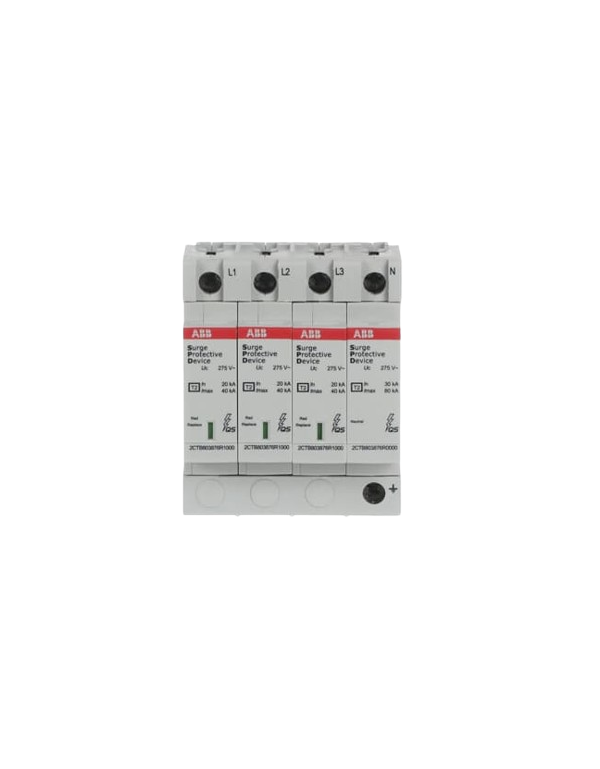 ABB Surge protector OVR T2 3N 40-275 P QS Type 2 ABB Surge protector OVR T2 3N 40-275 P QS Type 2