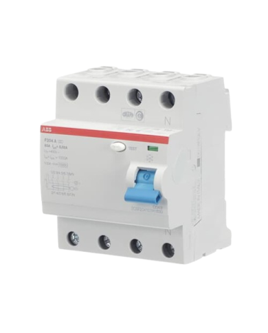 ABB 2CSF204101R1630 F204A-63/0,03 RCD A type 4 pole 63 A 0.03 A 230 V ABB 2CSF204101R1630 F204A-63/0,03 RCD A type 4 pole 63 A 0.03 A 230 V