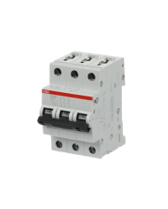 ABB S203M-C63 circuit breaker 3P 63A C-characteristic, 10 kA ABB S203M-C63 circuit breaker 3P 63A C-characteristic, 10 kA