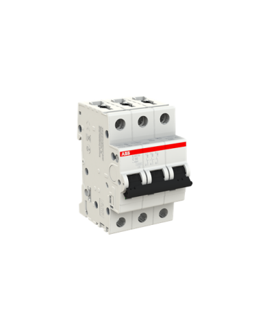 ABB S203M-C50 circuit breaker 3P 50A C-characteristic, 10 kA ABB S203M-C50 circuit breaker 3P 50A C-characteristic, 10 kA