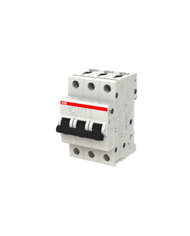 ABB S203M-C50 circuit breaker 3P 50A C-characteristic, 10 kA ABB S203M-C50 circuit breaker 3P 50A C-characteristic, 10 kA