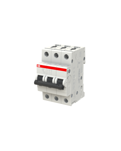 ABB S203M-C40 circuit breaker 3P 40A C-characteristic, 10 kA ABB S203M-C40 circuit breaker 3P 40A C-characteristic, 10 kA