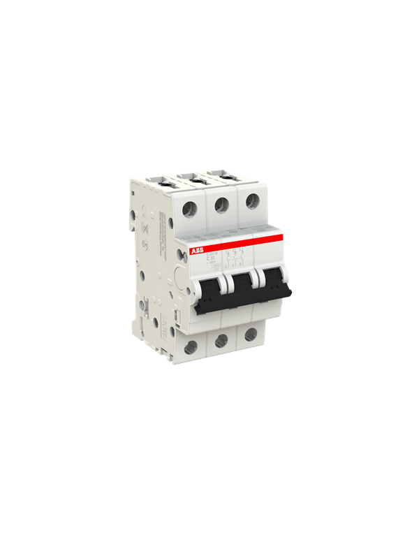 ABB S203M-C32 circuit breaker 3P 32A C-characteristic, 10 kA ABB S203M-C32 circuit breaker 3P 32A C-characteristic, 10 kA