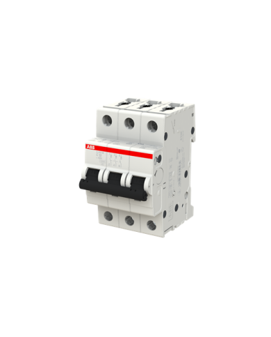 ABB S203M-C32 circuit breaker 3P 32A C-characteristic, 10 kA ABB S203M-C32 circuit breaker 3P 32A C-characteristic, 10 kA