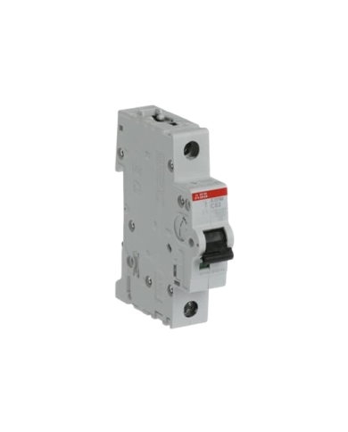 ABB S201M-C63 circuit breaker 1P 63A C-characteristic, 10 kA ABB S201M-C63 circuit breaker 1P 63A C-characteristic, 10 kA