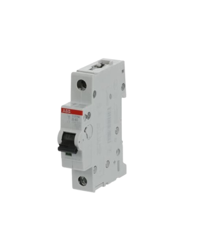 ABB S201M-B40 circuit breaker 1P 40A B-characteristic, 10 kA ABB S201M-B40 circuit breaker 1P 40A B-characteristic, 10 kA