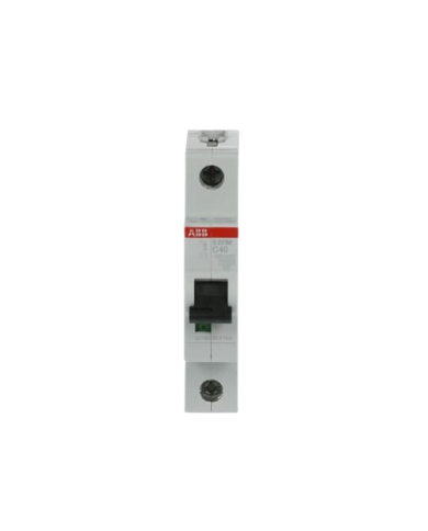ABB S201M-C40 circuit breaker 1P 40A C-characteristic, 10 kA