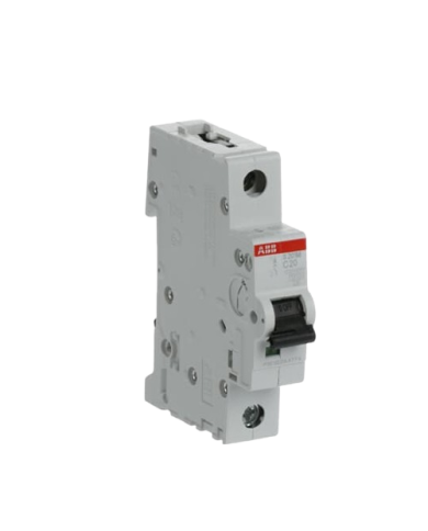 ABB S201M-C20 circuit breaker 1P 20A C-characteristic, 10 kA ABB S201M-C20 circuit breaker 1P 20A C-characteristic, 10 kA