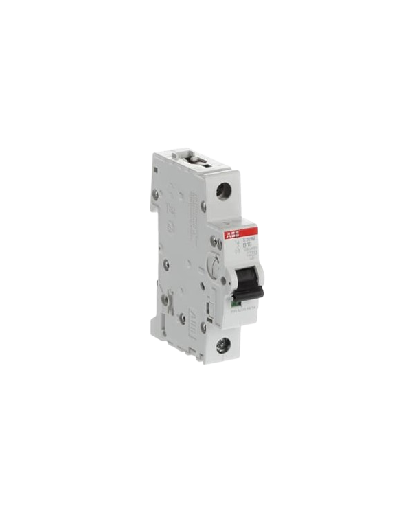 ABB S201M-B10 circuit breaker 1P 10A B-characteristic, 10 kA ABB S201M-B10 circuit breaker 1P 10A B-characteristic, 10 kA