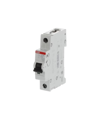 ABB S201M-B10 circuit breaker 1P 10A B-characteristic, 10 kA ABB S201M-B10 circuit breaker 1P 10A B-characteristic, 10 kA