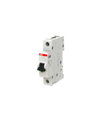 ABB S201M-C10 circuit breaker 1P 10A C-characteristic, 10 kA ABB S201M-C10 circuit breaker 1P 10A C-characteristic, 10 kA