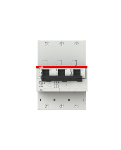 ABB S753 DR E100 3P Selective miniature circuit breaker 100A ABB S753 DR E100 3P Selective miniature circuit breaker 100A