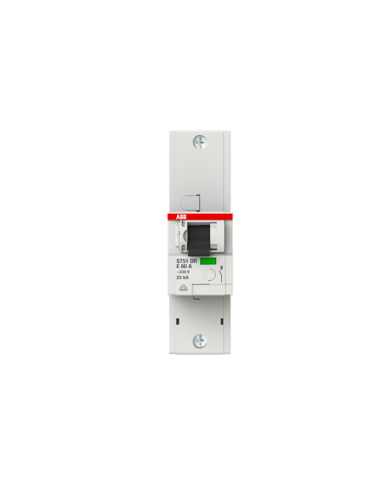 ABB S751 DR E80 1P Selective miniature circuit breaker 80A ABB S751 DR E80 1P Selective miniature circuit breaker 80A