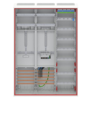 Striebel & John DD37V11VB Complete cabinet for 40A 1 meter & 1 reserve, 72 & 48TE, BH3, 3-field 16 mm² Striebel & John DD37V11VB Complete cabinet for 40A 1 meter & 1 reserve, 72 & 48TE, BH3, 3-field 16 mm²