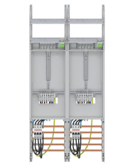 Striebel & John DF27U2B Complete field 40A 2 meters, 48TE, BH3, 2-field, 16 mm² Striebel & John DF27U2B Complete field 40A 2 meters, 48TE, BH3, 2-field, 16 mm²
