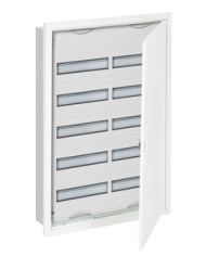 Striebel & John U52 Recessed small distribution board 5-row IP31, 834 x 560 x 120 mm, 120TE, 2-field