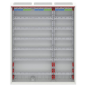 Striebel & John CA36V Wall-mounted small distribution board 6-row IP30, 800 x 950 x 160 mm, 216TE, 3-field