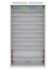 Striebel & John CA26V Wall-mounted small distribution board 6-row IP44, 550 x 950 x 160 mm, 144TE, 2-field Striebel & John CA26V Wall-mounted small distribution board 6-row IP44, 550 x 950 x 160 mm, 144TE, 2-field