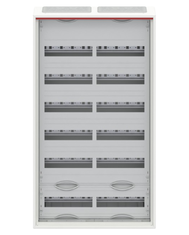 Striebel & John CA26V Wall-mounted small distribution board 6-row IP44, 550 x 950 x 160 mm, 144TE, 2-field Striebel & John CA26V Wall-mounted small distribution board 6-row IP44, 550 x 950 x 160 mm, 144TE, 2-field