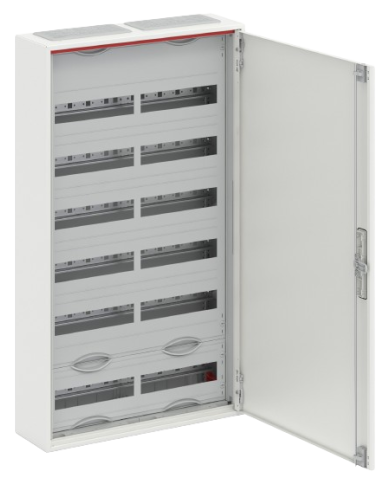 Striebel & John CA26V Wall-mounted small distribution board 6-row IP44, 550 x 950 x 160 mm, 144TE, 2-field Striebel & John CA26V Wall-mounted small distribution board 6-row IP44, 550 x 950 x 160 mm, 144TE, 2-field