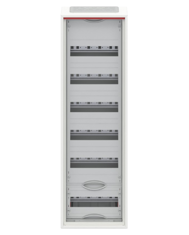 Striebel & John CA16V Wall-mounted small distribution board 6-row IP44, 300 x 950 x 160 mm, 72TE, 1-field Striebel & John CA16V Wall-mounted small distribution board 6-row IP44, 300 x 950 x 160 mm, 72TE, 1-field