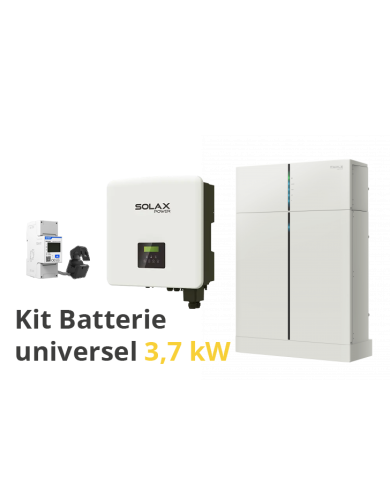 Universal battery add-on kit 3.7kW | Alma Solar® Nr. 1 of online solar panels Universal battery add-on kit 3.7kW | Alma Solar® Nr. 1 of online solar panels