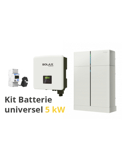Universal battery add-on kit 5 kW | Alma Solar® Nr. 1 of online solar panels Universal battery add-on kit 5 kW | Alma Solar® Nr. 1 of online solar panels