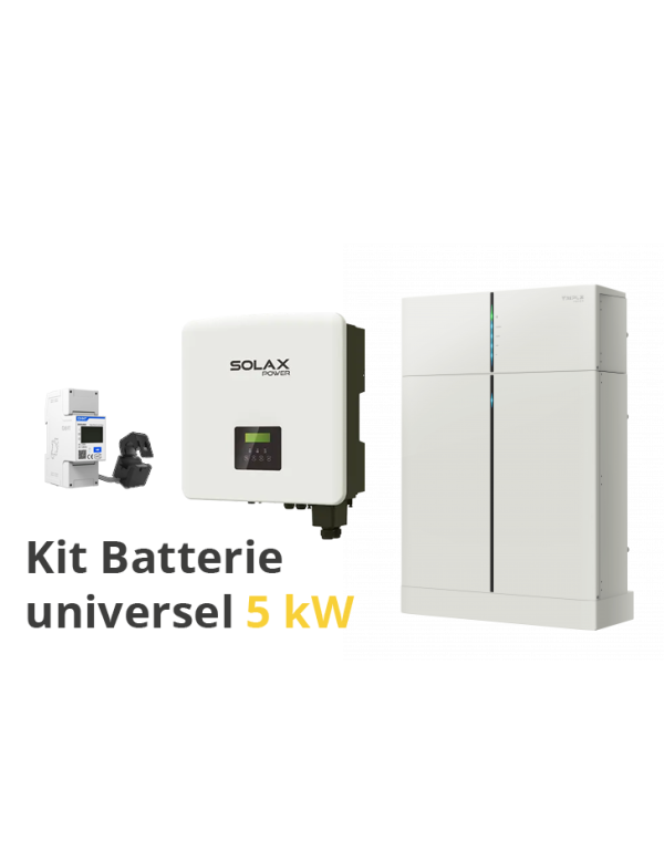 Universal battery add-on kit 5 kW | Alma Solar® Nr. 1 of online solar panels