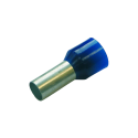 Haupa 270828 Insulated wire end ferrules 16 mm² DIN color series, length 18 mm, blue