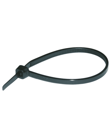 Cable ties black UV-resistant 203x4.6mm (pack of 100) Cable ties black UV-resistant 203x4.6mm (pack of 100)