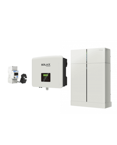 Solax Kit 5kW hybrid 3kWh battery | Alma Solar® Nr. 1 of online solar panels Solax Kit 5kW hybrid 3kWh battery | Alma Solar® Nr. 1 of online solar panels