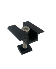 Middle clamp black - Alma Solar® Nr. 1 of online solar panels