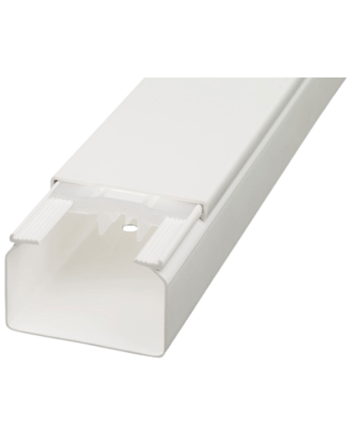 Cable duct 2m white color 60x40mm | Alma Solar® Nr. 1 of online solar panels Cable duct 2m white color 60x40mm | Alma Solar® Nr. 1 of online solar panels