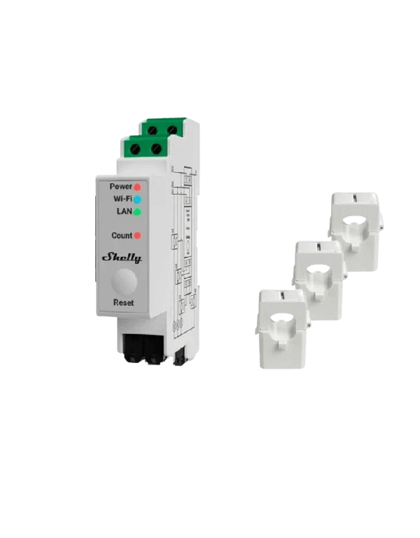 SOCONNECTED Shelly meter 3EM Pro SOCONNECTED Shelly meter 3EM Pro