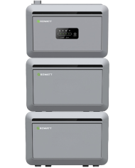 Pack of 3x Growatt battery NEXA 2000