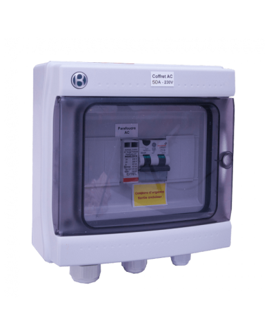 AC Box 63A 230VAC single-phase AC 14kW for photovoltaic system AC Box 63A 230VAC single-phase AC 14kW for photovoltaic system