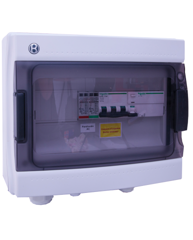 AC box 16A 400V 300mA 3-phase 3-10 kW for photovoltaic system AC box 16A 400V 300mA 3-phase 3-10 kW for photovoltaic system