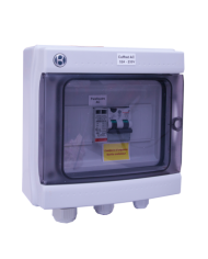 AC box 32A 230V 300mA single-phase 5-6 kW - Alma Solar® Nr. 1 of online solar panels AC box 32A 230V 300mA single-phase 5-6 kW - Alma Solar® Nr. 1 of online solar panels