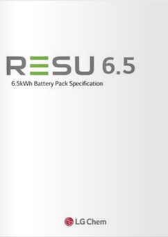 LG CHEM RESU 6.5 battery