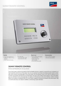 SMA Sunny Remote Control 