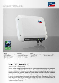 SMA Sunny Storage inverter
